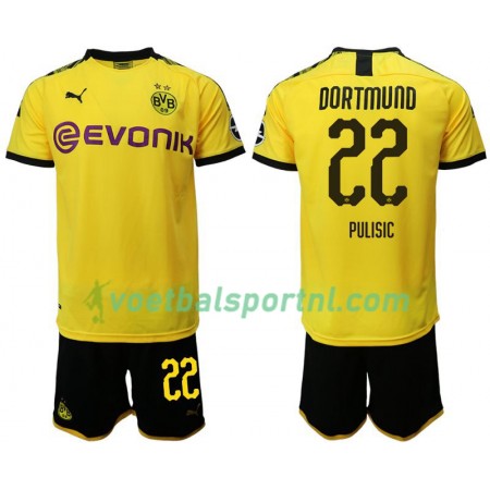 Borussia Dortmund Pulisic 22 Kind Thuis Tenue 2019-20